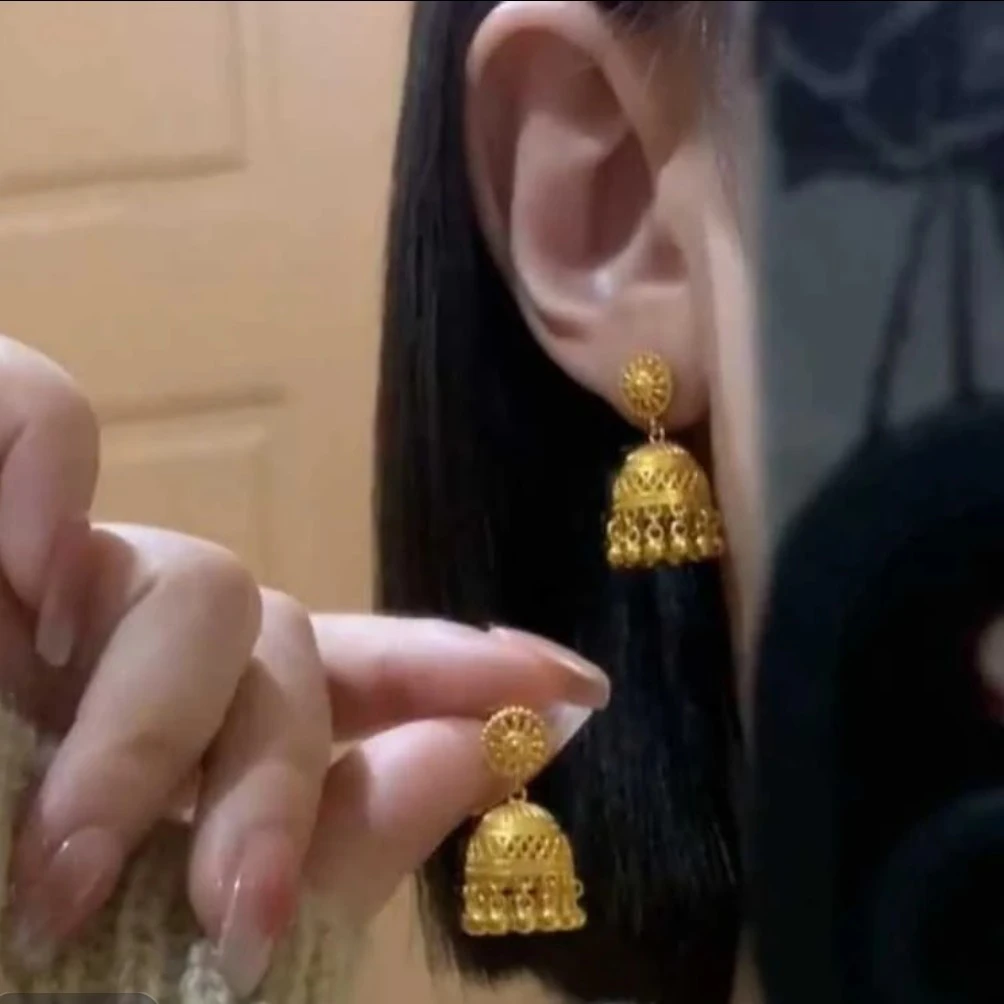 铜合金耳饰 小众设计波西米亚风流苏耳环0030