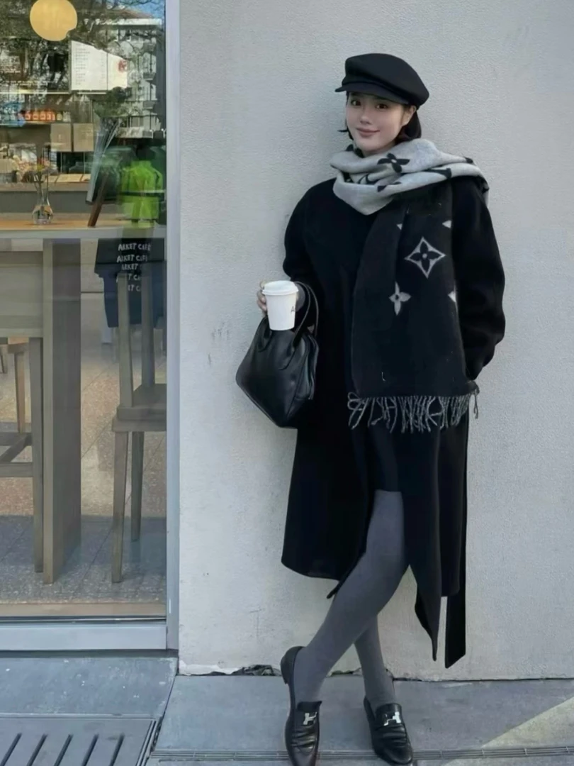 【驴驴合集】高端羊毛羊绒围巾明星同款加厚高织披肩围脖保暖女