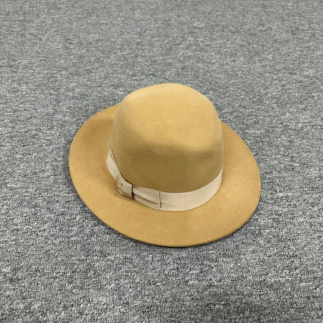 未使用 AMIPARIS Hermes 爱马仕 兔毛 礼帽 全新 58码