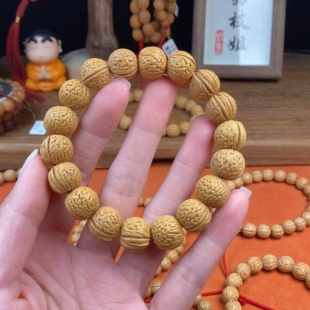 桃核手串荔枝14.5 （尺寸误差0.5之间）