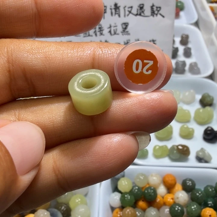 未镶嵌和田玉珠宝半成品