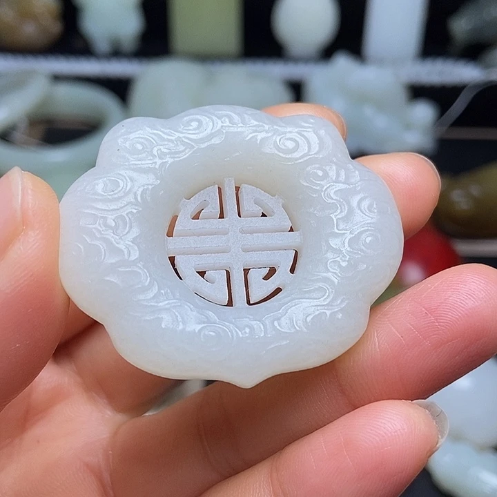 吊坠(不含链)未镶嵌和田玉