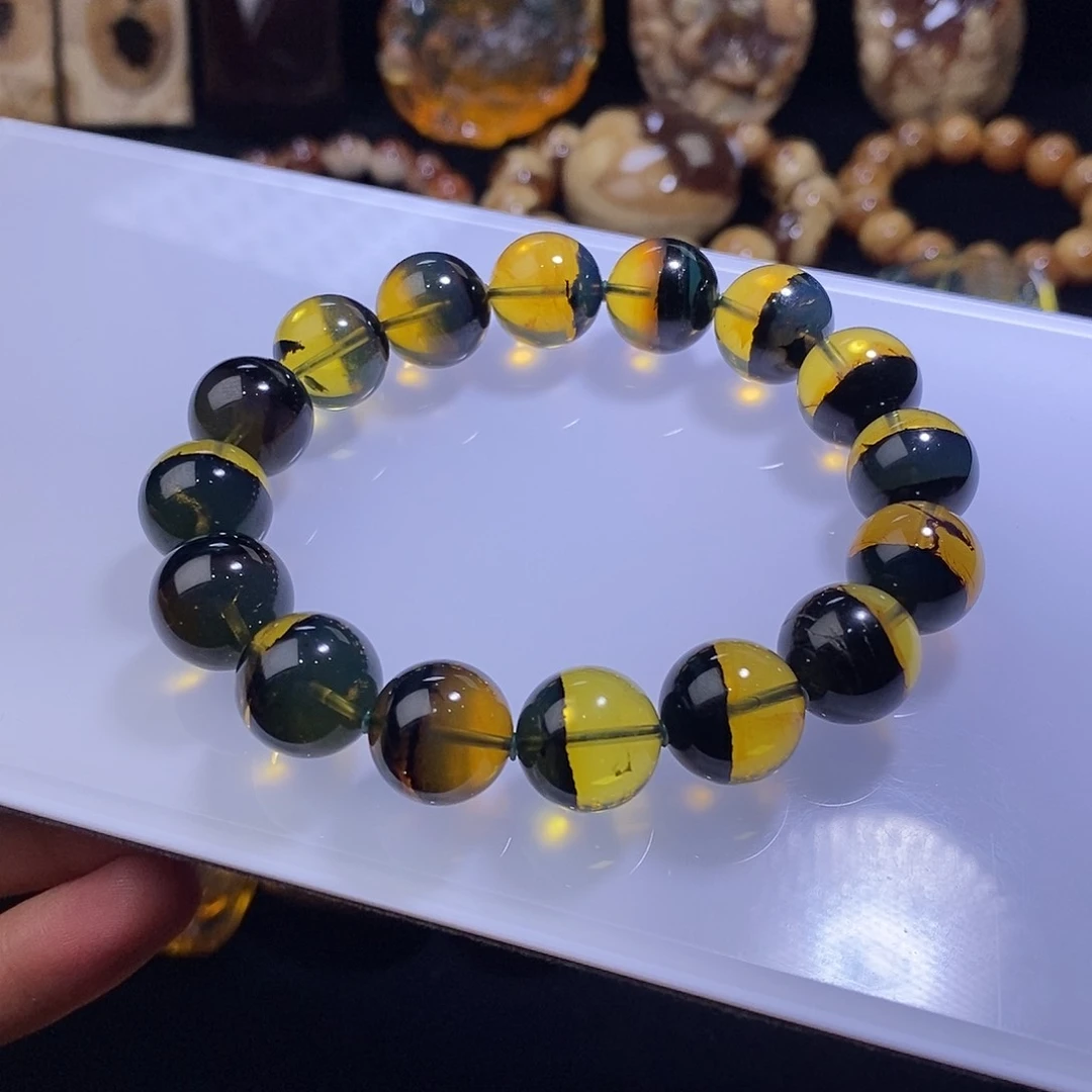 未镶嵌颈饰琥珀21克13mm