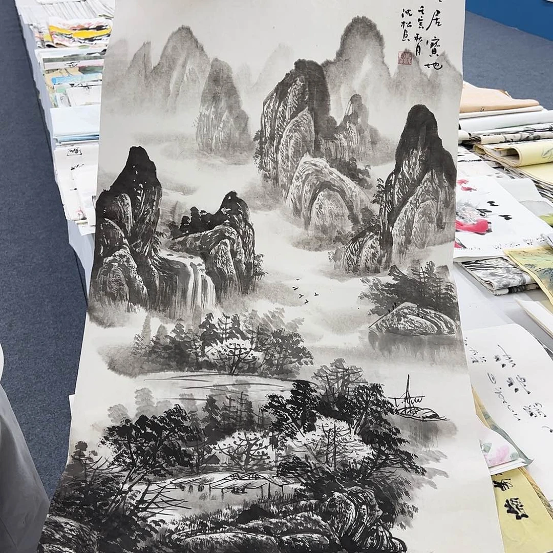 国画纯手绘作品欣赏