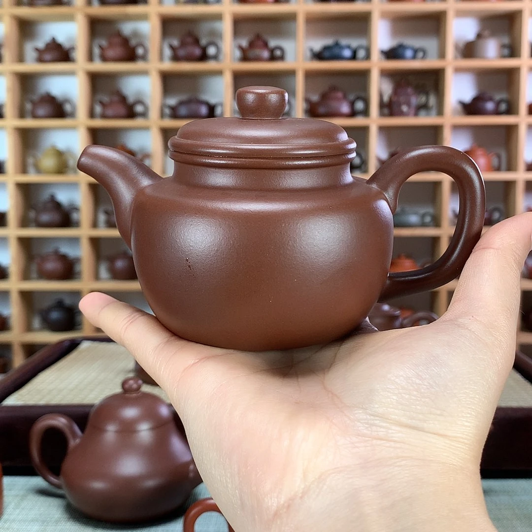 茶壶紫砂紫砂壶手工制作1