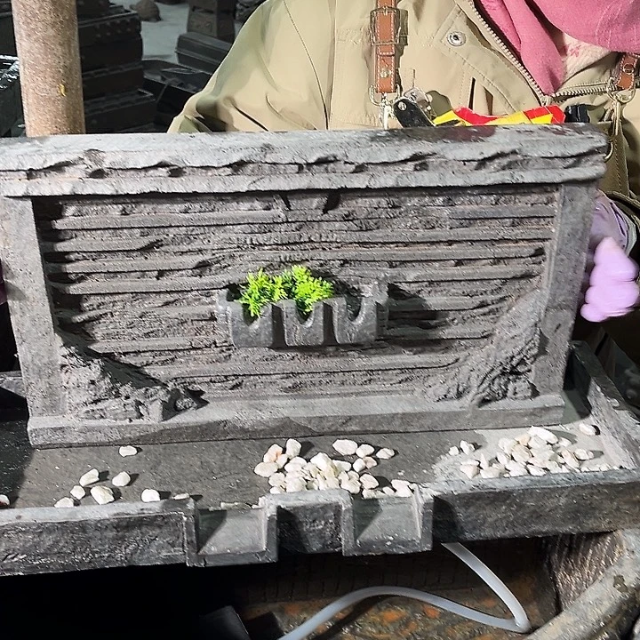 上面的流水不带缸的