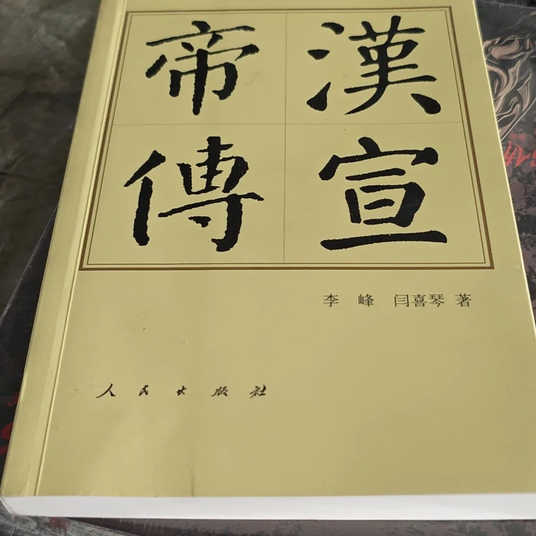 汉宣帝传平装库存书没塑封介意