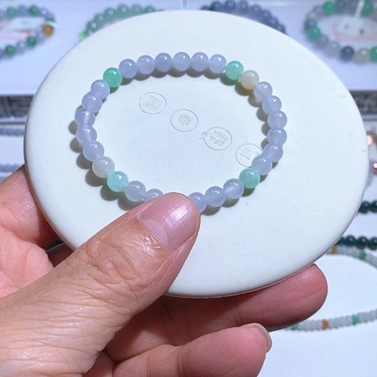 翡翠未镶嵌手链10