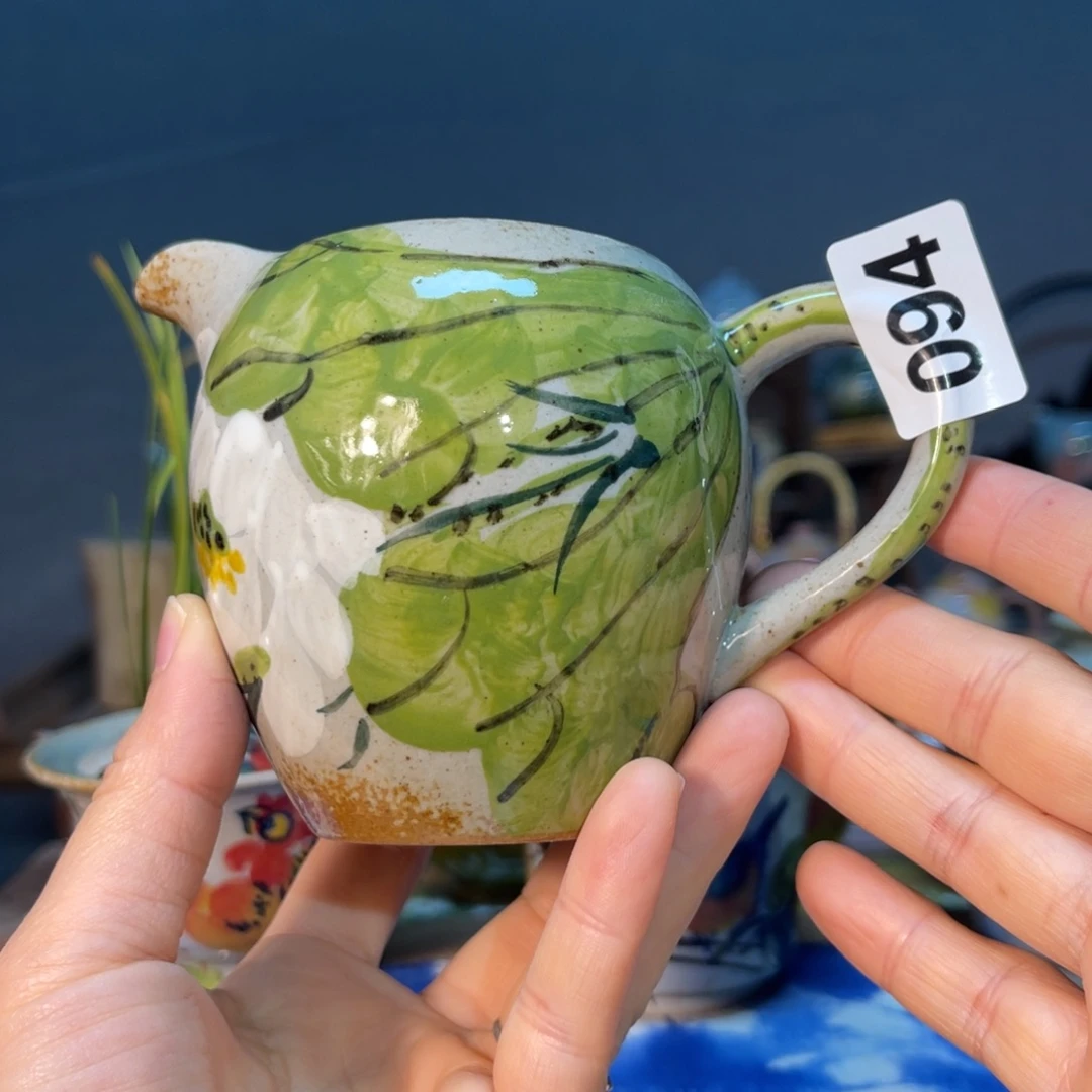 杯素浅陶瓷手工手绘