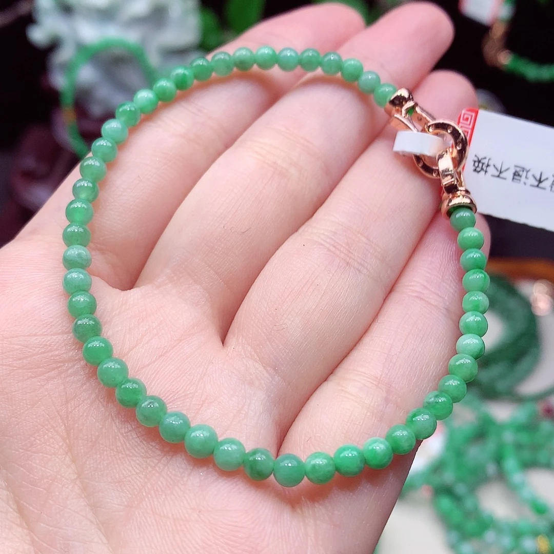 翡翠未镶嵌手链翡翠