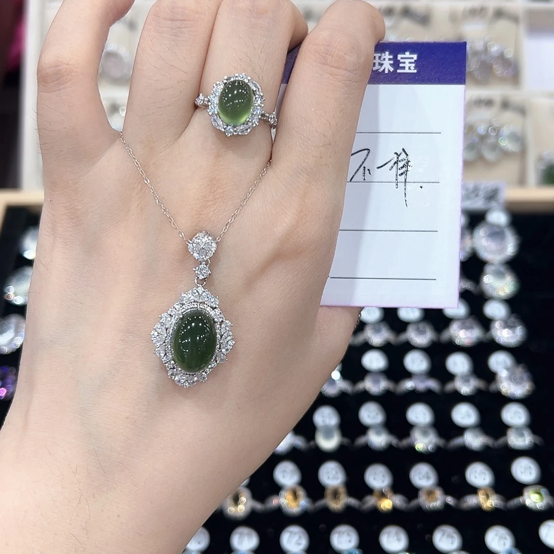 不***样银S925镶嵌戒指黄晶