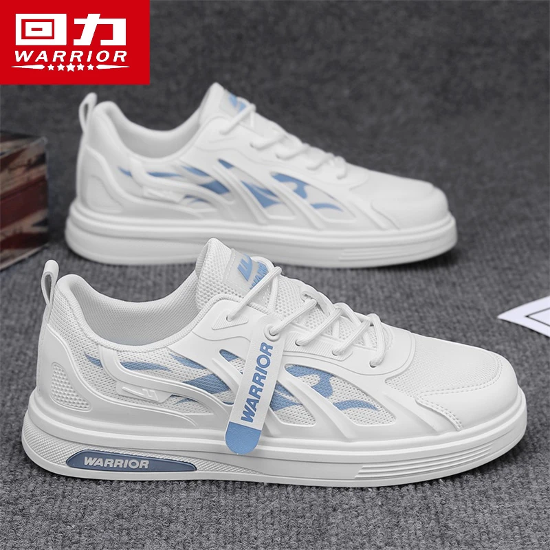 回力男鞋夏季2025新款透气网面休闲运动小白板鞋薄款百搭软底潮鞋