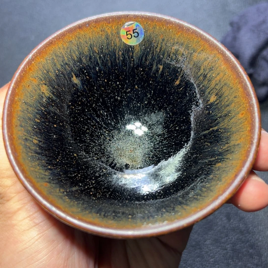 茶盏55建窑建盏主人杯