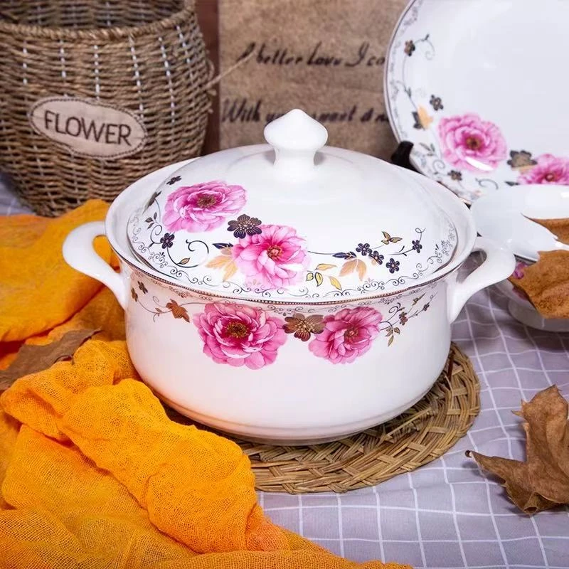 SL-2000ml大号加厚汤碗带盖