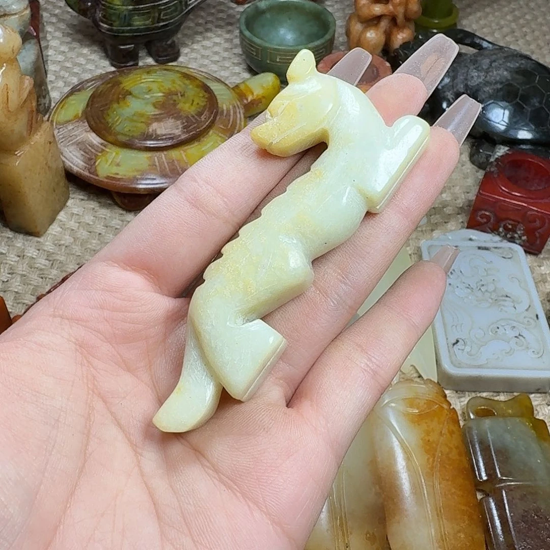 白玉菩提吊坠挂件