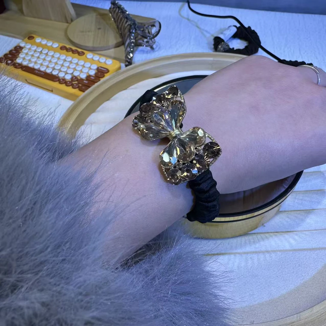 日韩风朋克风日韩欧美风发绳发圈经典韩版高弹简约V9