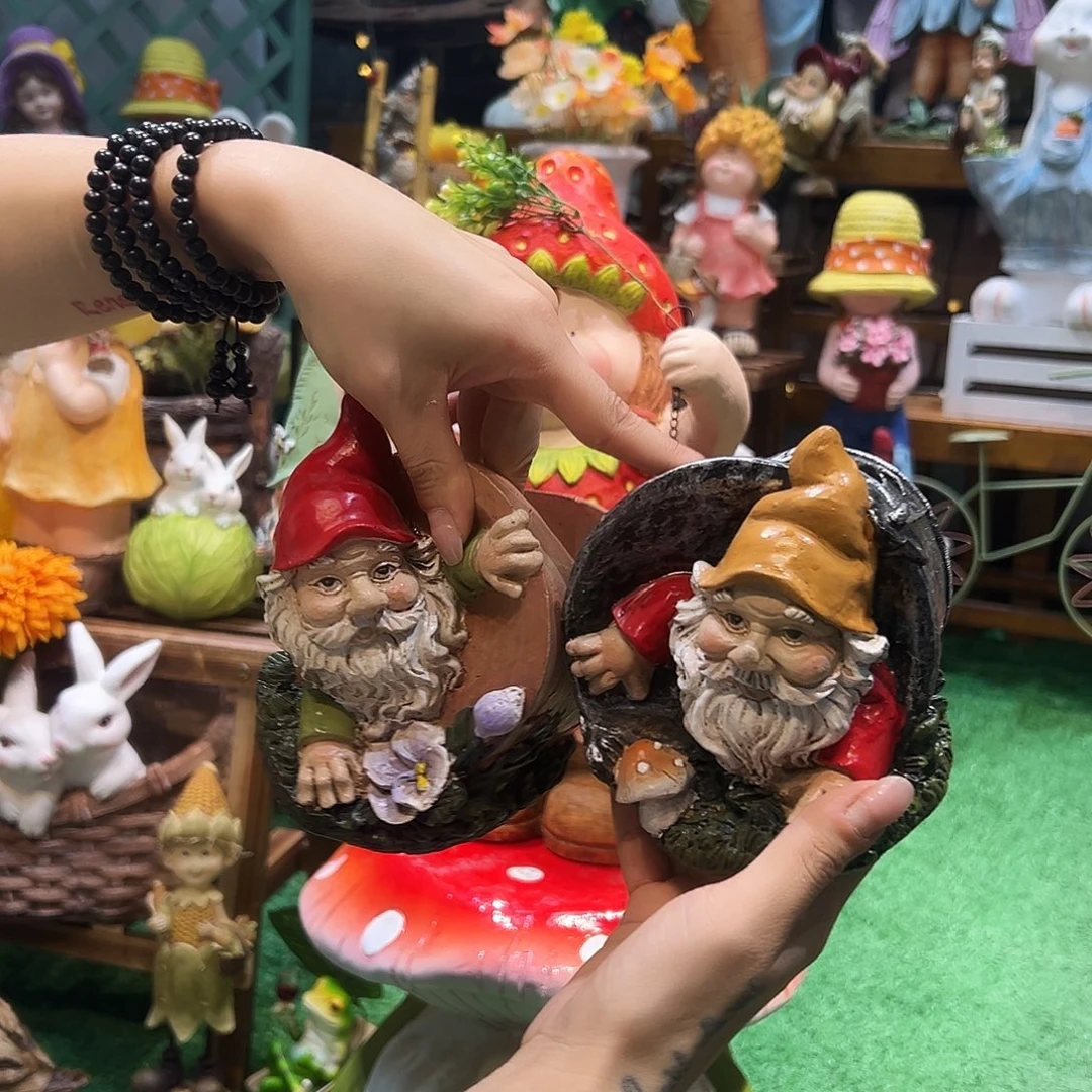 花园摆件红红火火