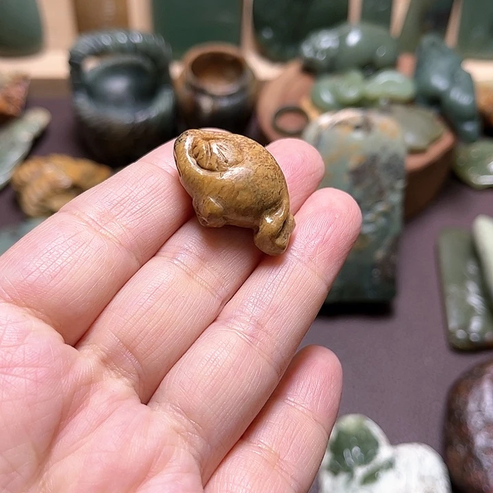 岫岩河磨玉（透闪石质玉）手绳未镶嵌