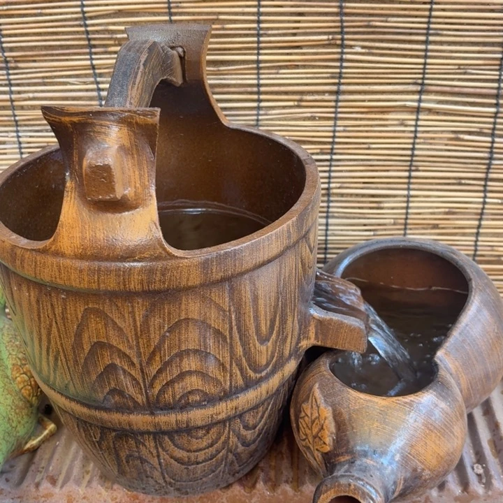 粗陶口径25/35，17/32/14➕15W水泵➕水管➕过滤棉