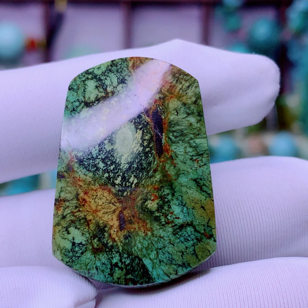 绿松石未镶嵌原矿绿松石