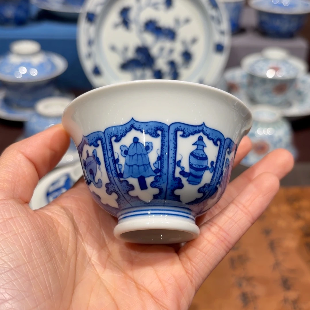 瓷片景德镇纯手工手绘