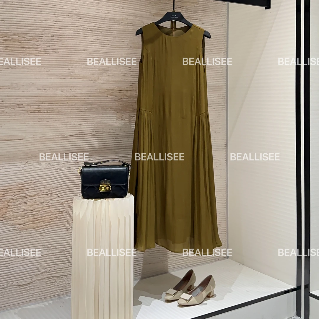 【宠粉价】夏季新款无袖显瘦国风时尚气质宽松连衣裙W-A882