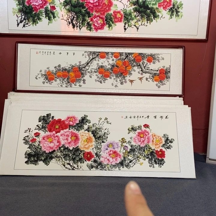 国画215*85尺寸好看好看好