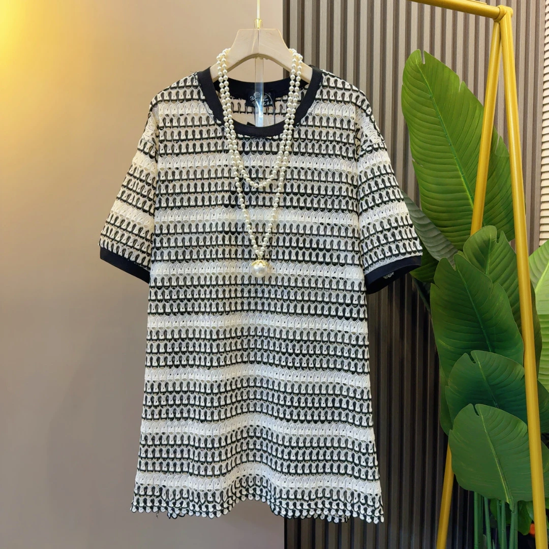 时髦欧货小众独特原创拼色小衫气质百搭衣长78左右