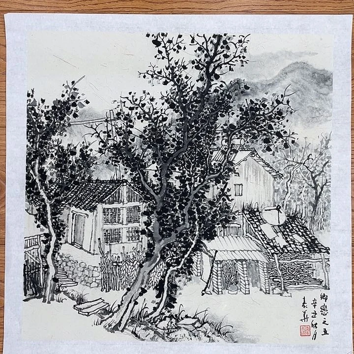 国画长乐轩画坊书画作品