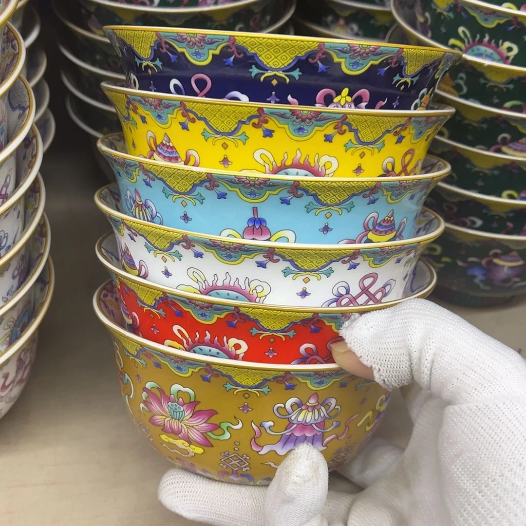 珐琅4.8寸6个………………