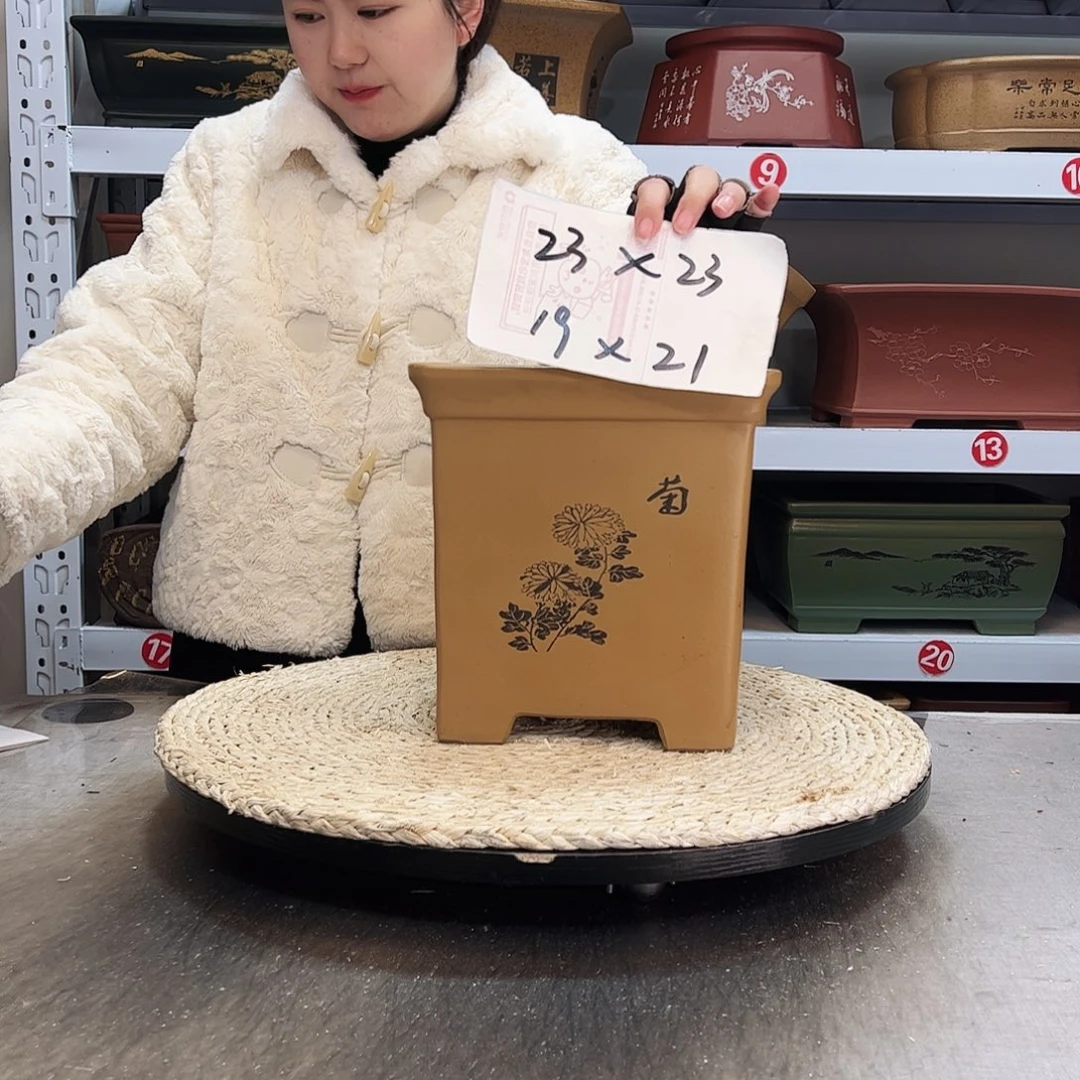 紫砂花盆花盆花盆