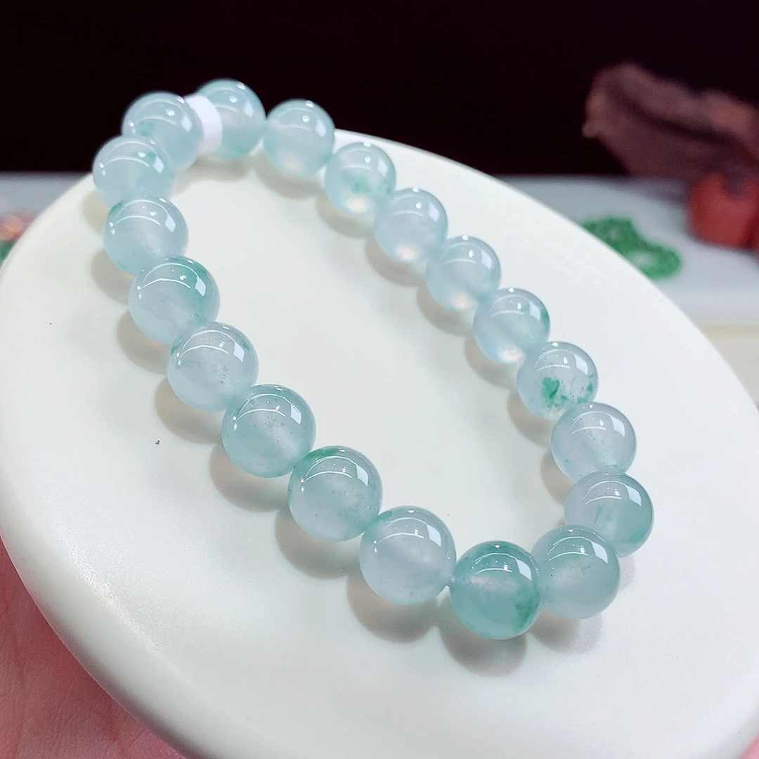 翡翠未镶嵌手链卡10