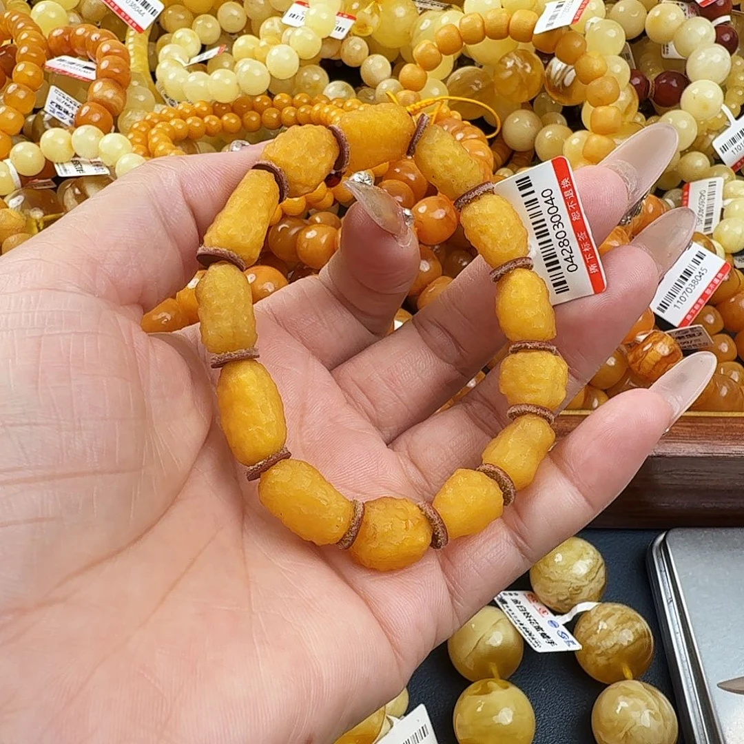 琥珀未镶嵌珠宝奇石