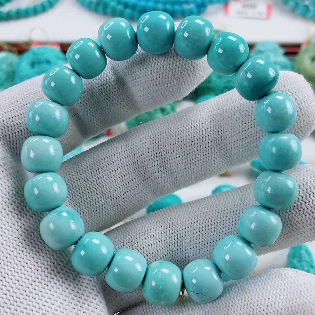 绿松石未镶嵌车挂尺寸10