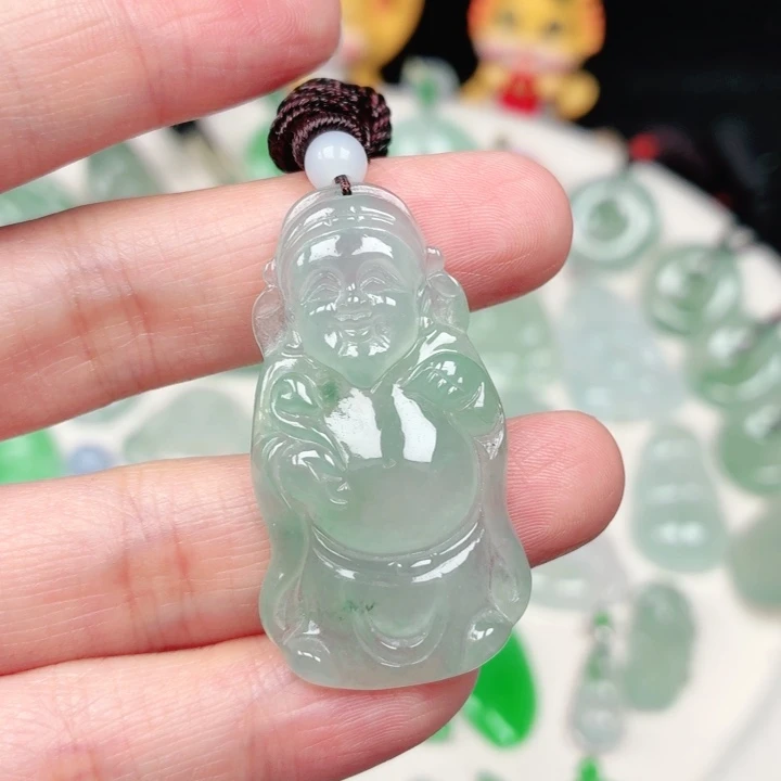 颈饰未镶嵌翡翠缅甸天然A货翡翠