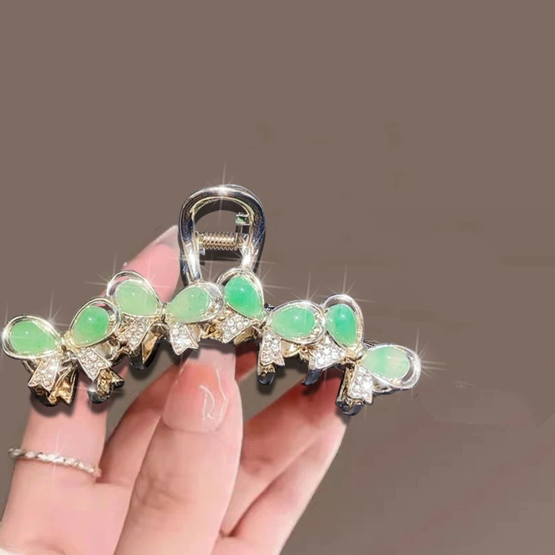 2025女气质/鲨鱼夹抓夹日韩复古/发夹ins夹子发卡时尚欧若假日风