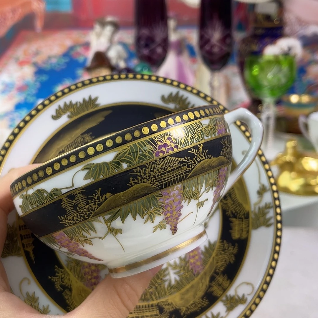 陶瓷器欧瓷咖啡杯水晶杯