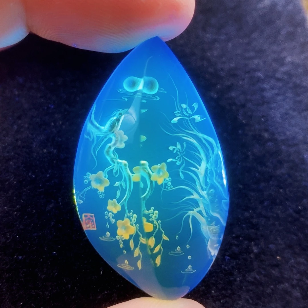 【闪购商品】未镶嵌吊坠(不含链)蓝珀