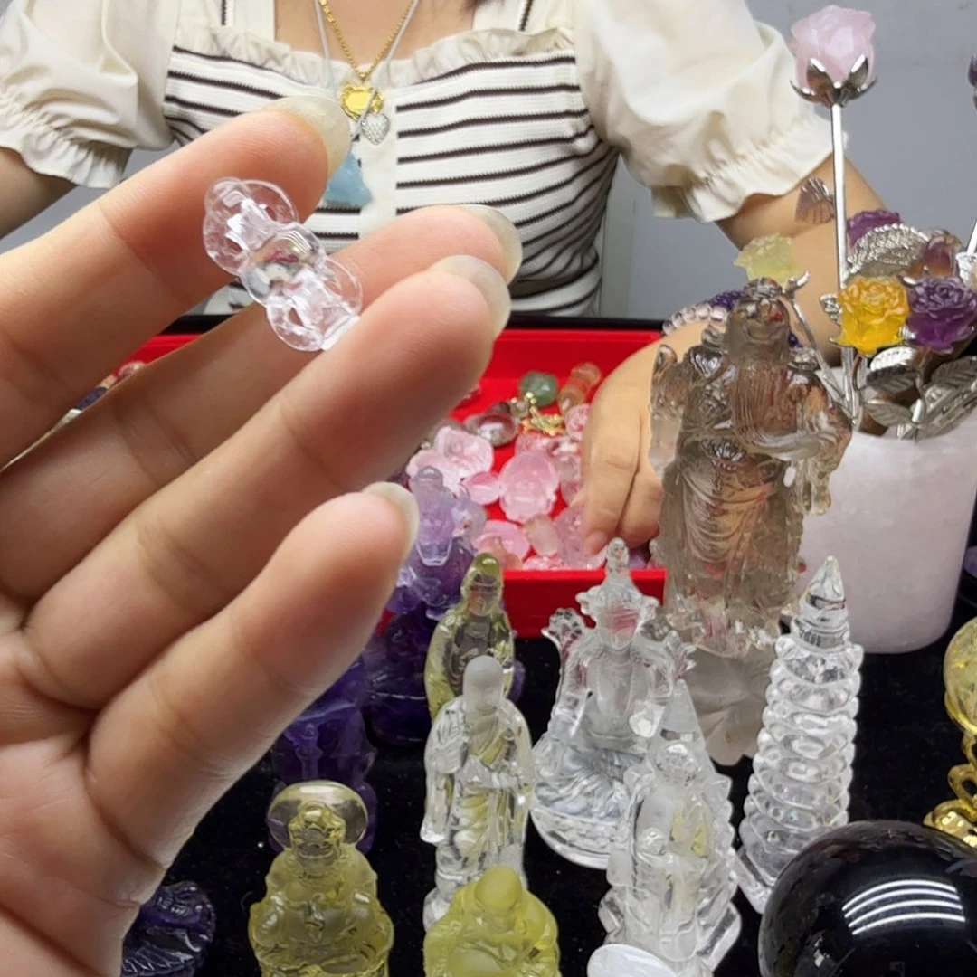 水晶珠宝半成品未镶嵌