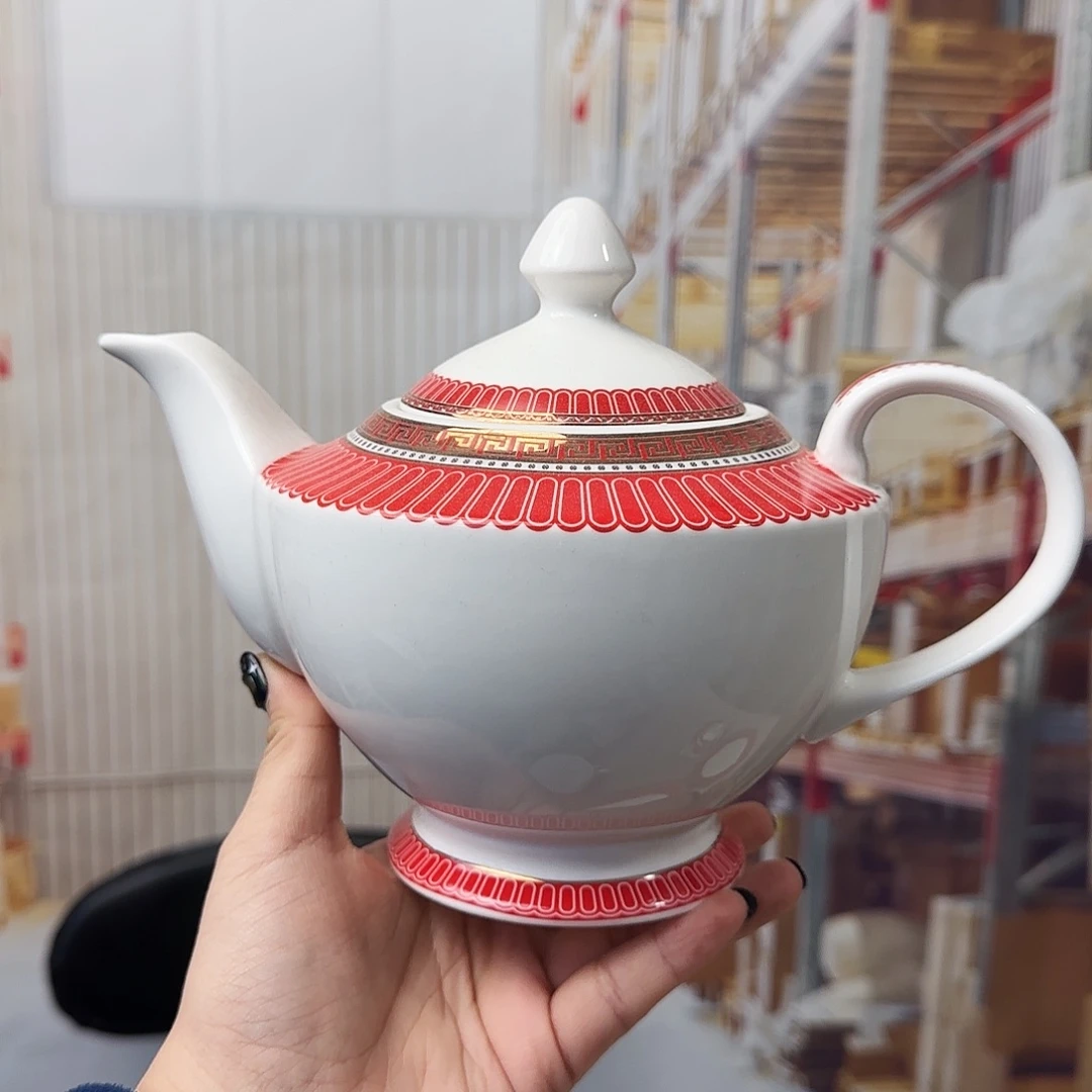 骨瓷茶壶一个瑕疵品不忒不还