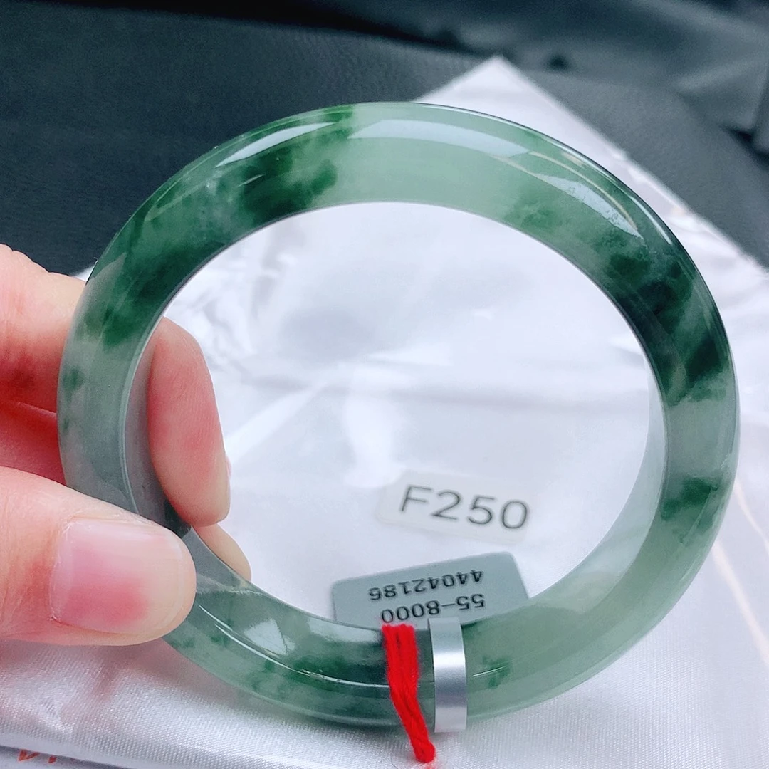 翡翠未镶嵌手镯缅甸天然a货翡翠手镯