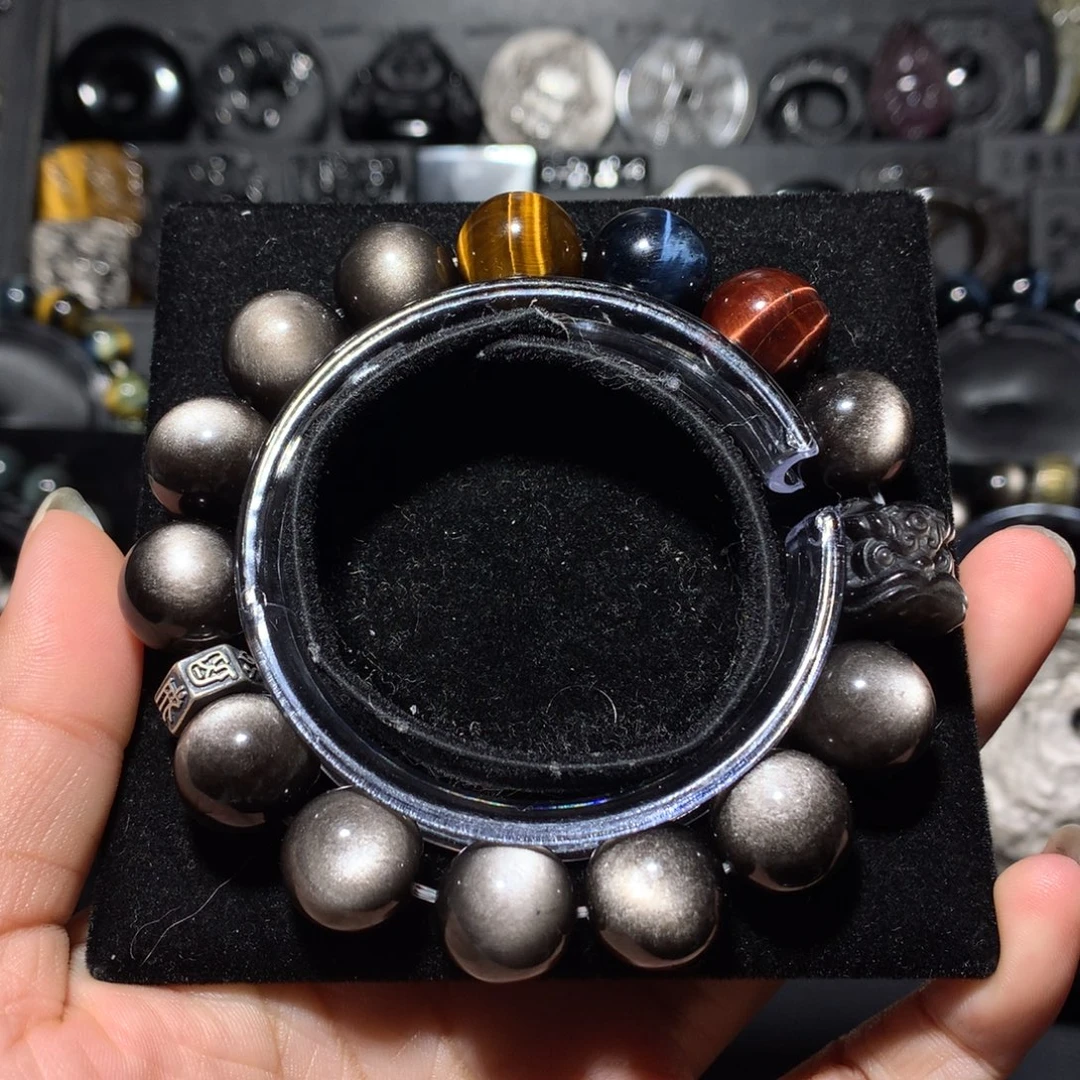 ·***未镶嵌黑曜岩珠宝奇石