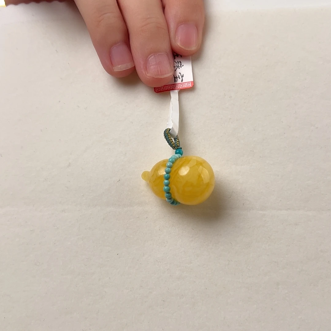 蜜蜡吊坠(不含链)未镶嵌蜜蜡葫芦