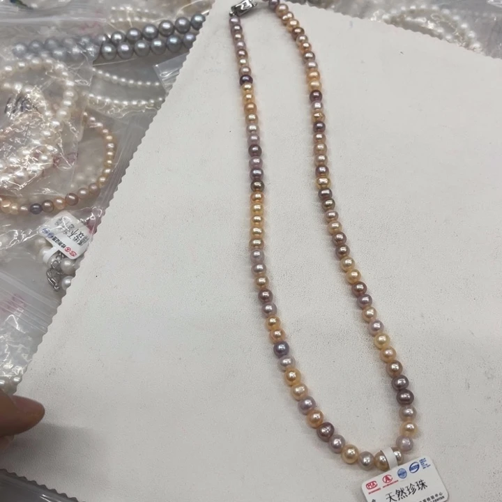 未镶嵌颈饰淡水珍珠001283