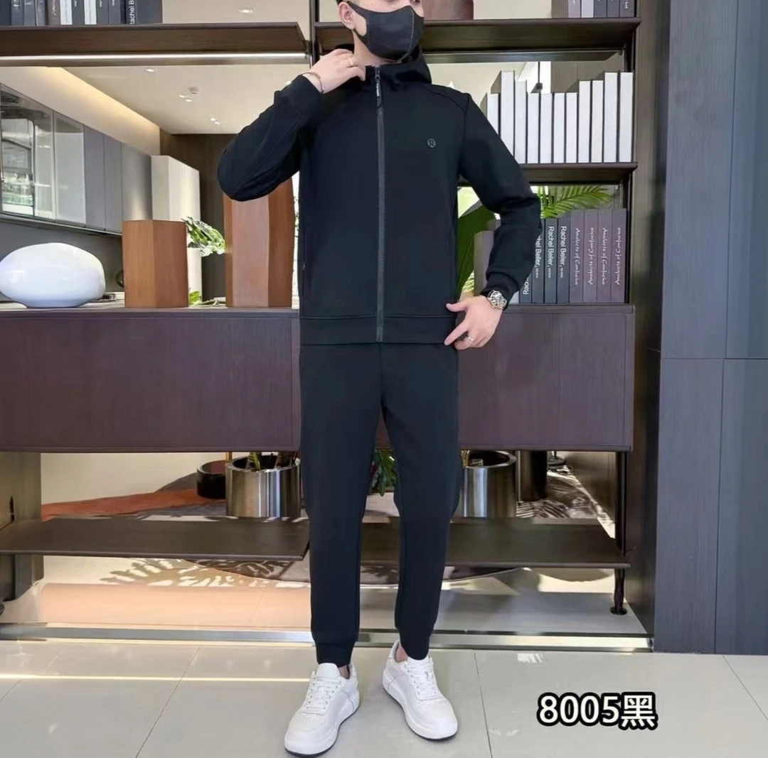 8005男士秋季新款时尚运动休闲两件套装