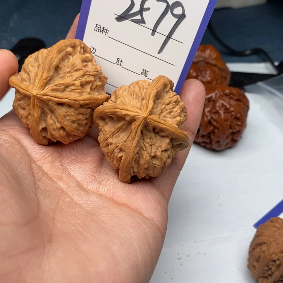 袁***歌把件文玩核桃2579