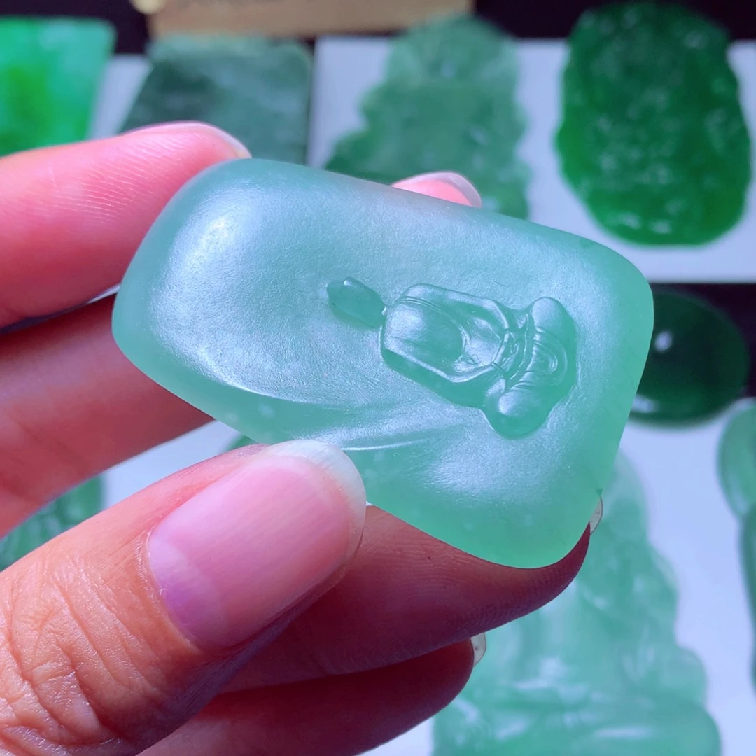 E***^定制翡翠未镶嵌天然