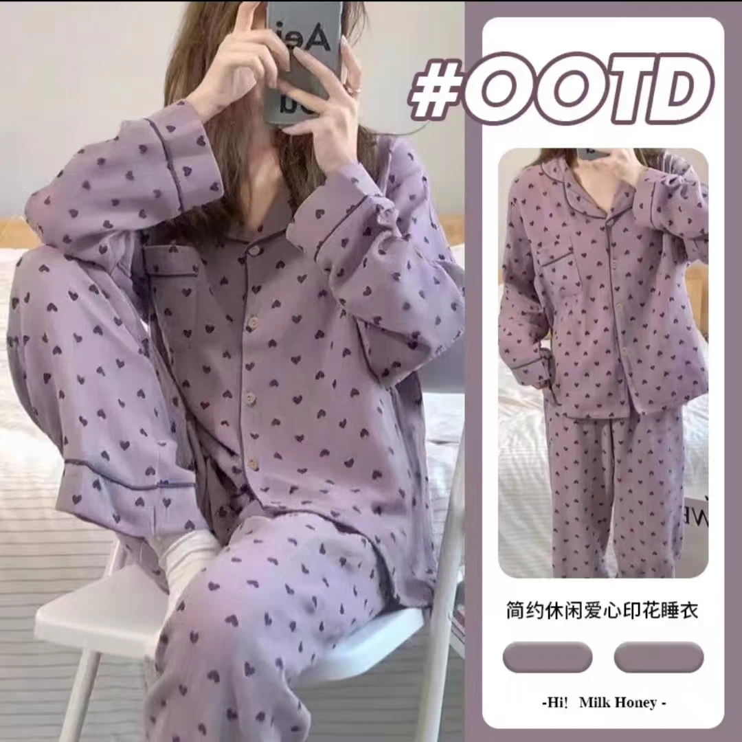 【2819】春季睡衣新款来袭，品牌尾货睡衣~