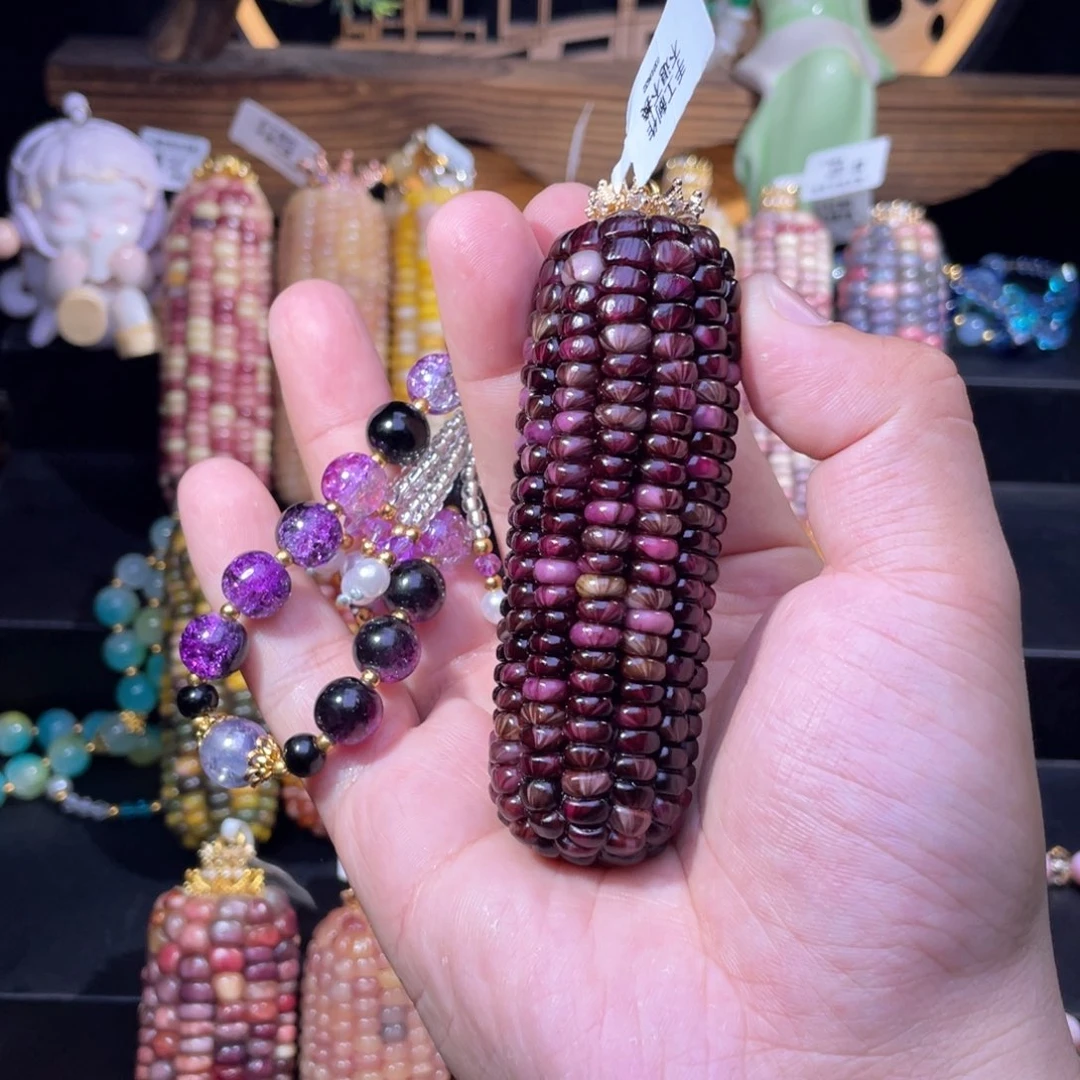 望***舒有机玻璃文玩玉米