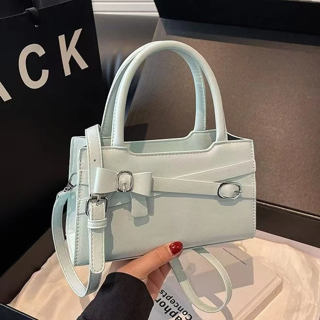 2025新款韩版时尚单肩斜挎手提通勤百搭女包包